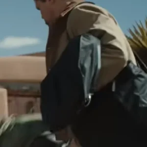 Shop Andrew Rannells 2026 Movie Miss You, Love You Light Brown Utility Jacket