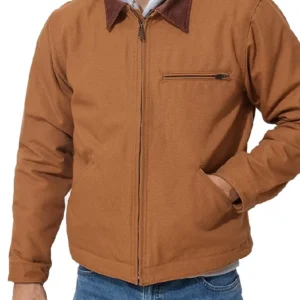 Shop Antonio Cipriano 2026 TV Series Off Campus S01 John Logan Brown Jacket For Men