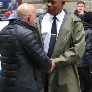 Shop Bokeem Woodbine TV Series Dexter Resurrection 2026 Captain Mixon Green Coat
