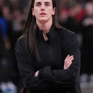 Shop Caitlin Clark Portland Fire Vs Indiana Fever 2026 Black Track Jacket