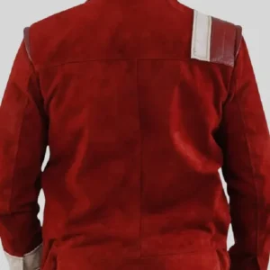 Shop Captain Kirk Star Trek The Final Frontier Red Suede Leather Jacket