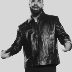 Shop Drake 2026 Iceman Album National Treasures Jacket Black Leather