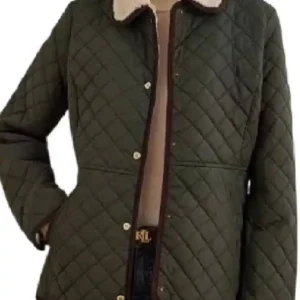 Shop Dylan Dreyer The Today Show 2026 Green Quilted Jacket