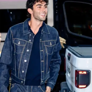 Shop Dylan Martin New York City 2026 Navy Blue Denim Jacket