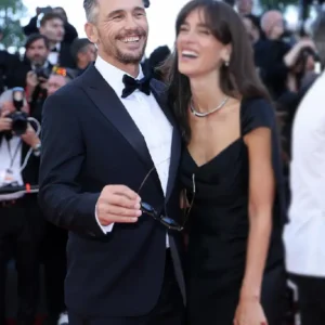 Shop James Franco Cannes Film Festival 2026 Photocall Black Suit For Men