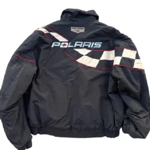 Shop Julia Sarah Stone 2026 TV Series Off Campus Season S01 Black Racing Bomber Jacket