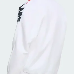Shop Manchester United Stadium Red and White Fade Track Jacket