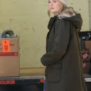 Shop Meghann Fahy 2026 Movie You Deserve Each Other Naomi Green Hooded Jacket