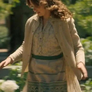 Shop Nicole Wallace 2026 TV Series The House of the Spirits S01 Beige Shirt Jacket
