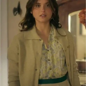 Shop Nicole Wallace 2026 TV Series The House of the Spirits S01 Beige Shirt Jacket For Women