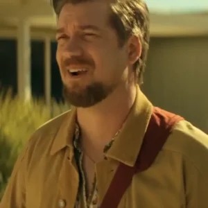 Shop Rafael Casal 2026 TV Series The Boroughs Neil Otero Mustard Shirt Style Jacket