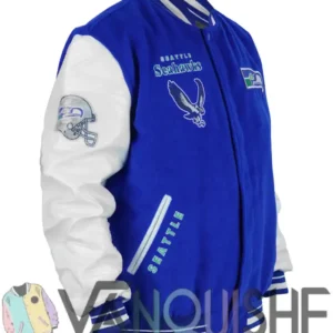 Shop Seattle Seahawks Ultimate Throwback Varsity Jacket For Men and Women