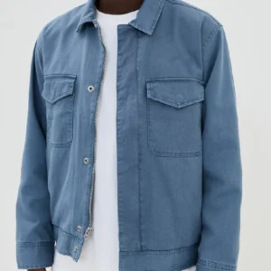 Shop Stephen Kalyn 2026 TV Series Off Campus S01 Dean Di Laurentis Blue Denim Jacket