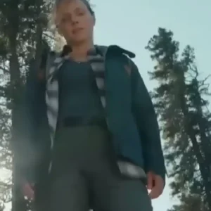 Alternative view of Anna Pigeon S01 Tracy Spiridakos Blue Jacket