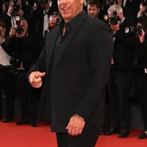 Shop Vin Diesel 79th Cannes Film Festival The Fast and the Furious Fast Forever Black Blazer