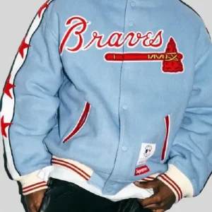 Supreme Mitchell & Ness Atlanta Braves Jacket