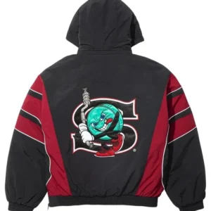 Supreme SALEM Half Zip Stadium Jacket