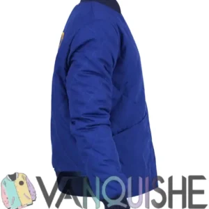 Taylor Kinney TV Series Chicago P.D. 2026 Kelly Severide Blue Quilted Jacket