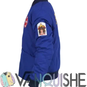 Taylor Kinney TV Series Chicago P.D. 2026 Kelly Severide Blue Quilted Jacket For Sale