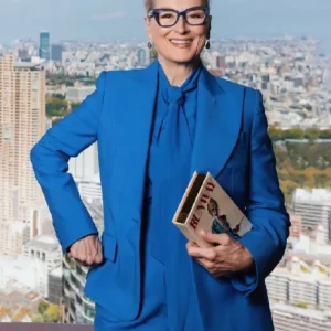 The Devil Wears Prada 2 Press Tour Meryl Streep Blazer