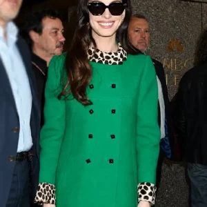 The Devil Wears Prada Anne Hathaway Green Coat
