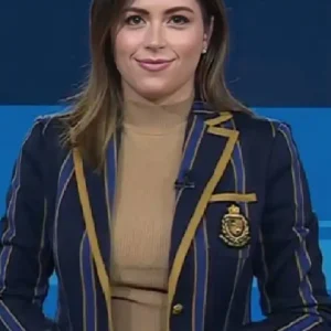 The Today Show Chloe Melas Striped Blazer