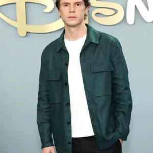 Upfront Event NY 2026 Evan Peters Jacket