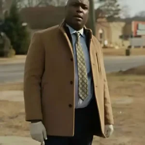 Will Trent S04 Kevin Daniels Wool Coat