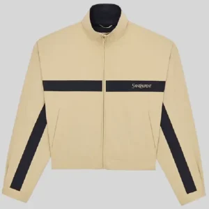 YSL Saint Laurent Windbreaker Beige Jacket