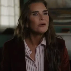 You're Killing Me S01 Brooke Shields Maroon Blazer