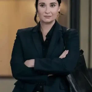 Shop Lilah Richcreek TV Series A Man on the Inside Julie Black Blazer For Women