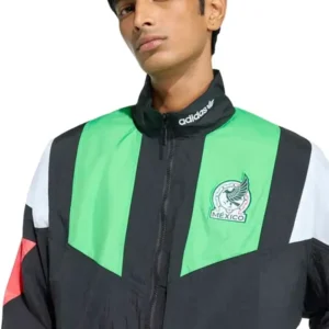 Adidas EQT Mexico FIFA World Cup 2026 Black Track Jacket For Men and Women