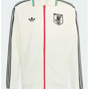 Adidas FIFA World Cup 2026 Japan Off-White Full-Zip Anthem Jacket For Men and Women
