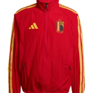 Adidas x Belgium Home Anthem Red Full-Zip Track Jacket