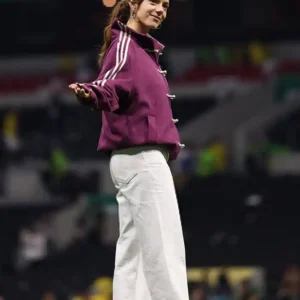 Aitana Bonmatí 2026 Adidas Chinese New Year Purple Jacket