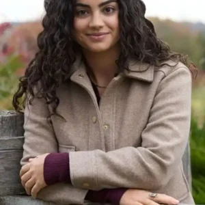 Alice Dhawan TV Series The Way Home S04 Grey Wool Utility Jacket