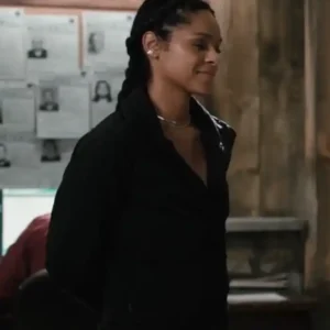 Ash Santos 2026 TV Series Marshals Andrea Cruz Black Jacket