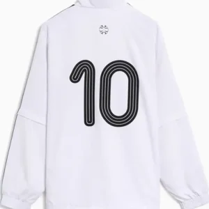Bad Bunny 2026 Adidas Originals Adilenium White Track Jacket For Men and Women