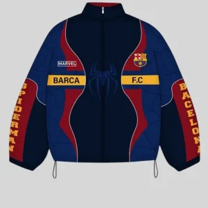 Barca Spider-Man Multicolor Track Jacket