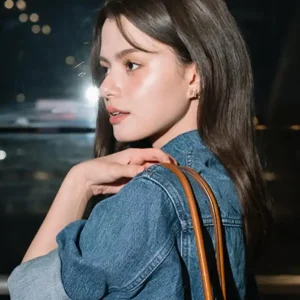 Becky Armstrong Global OTT Awards 2026 Blue Denim Jacket