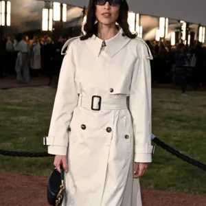 Burberry Summer Show Alexa Chung Coat