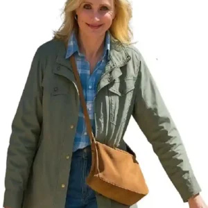 Cameron Diaz Bad Day 2026 Green Cotton Jacket