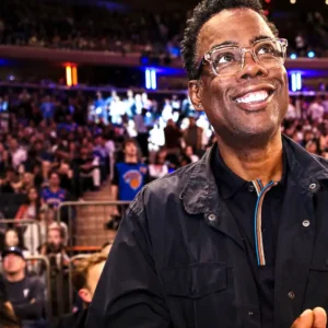Chris Rock NY Knicks Game 2026 Black Cotton Jacket
