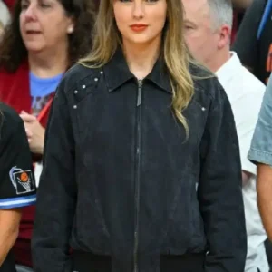 Cleveland VS Knicks Taylor Swift Patchwork Bomber Jacket