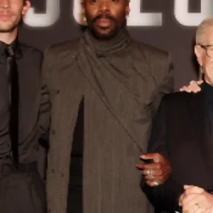 Colman Domingo Film Disclosure Day Premiere 2026 Paris Grey Long Coat