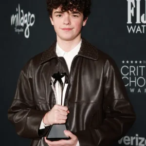 Critics Choice Awards 2026 Owen Cooper Jacket