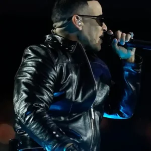Daddy Yankee Halftime Show Leather Jacket For Men and Women