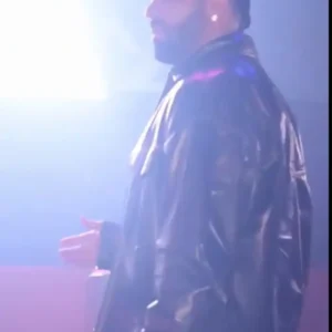 Drake Houston Chubbs’ Birthday Leather Jacket