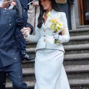 Dua Lipa London 2026 White Blazer