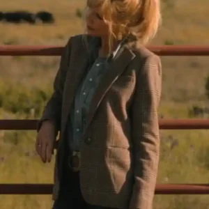 Dutton Ranch S01 Beth Dutton Checkered Blazer